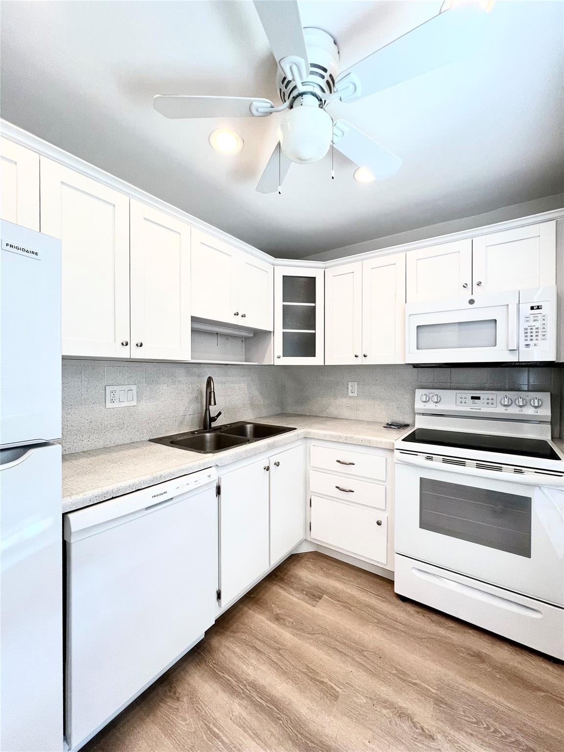 Las Olas Regency is a premier apartment building in an A+ location just a block from Las Olas Blvd. The units are very spacious and offer a great floor plan with huge living/dining room and tons of storage. This unit is on first floor. The only full bath is located in the primary bedroom with a 1/2 bath in the hallway. Pleasant view of pool, and landscaping. Secured building with keypad entry system. Only 1 parking space, no guest spaces. Close to shops/dining. No pets.