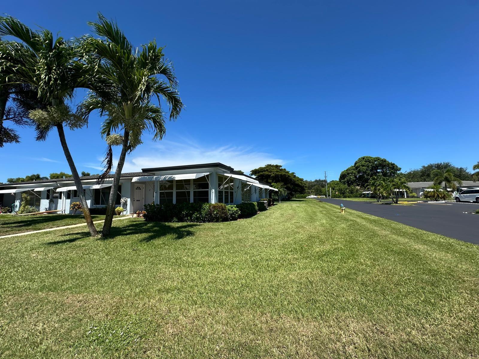Amazing 2 Bed 2 Bath Villa Located In The Most Desired Neighborhood Of High Point In Heart Of Delray Beach! Turnkey Furnished Villa With A Lovely Back Yard With Plenty Of Green Space Where You Can BBQ And Sit Back & Relax While Enjoying The Lovely Weather! Florida Living At Its Best In This Very Active Community Where You'll Find Many Planned Social Activities, Resort Style Pool, Clubhouse, Tennis Court, Shuffle Board, And So Much More! Close To Restaurants And Beaches. A Must See!