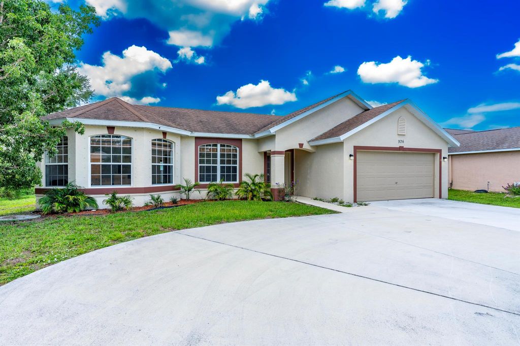 Photo of 926 SW Nichols Terrace, Port Saint Lucie, FL 34953 (MLS # R11111886)