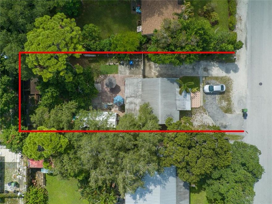 LOCATED IN DESIRABLE RIVERLAND AREA, THIS PROPERTY FEATURES A 3/1 IN THE FRONT AND A 1/1 COTTAGE WITH A FULL KITCHEN IN THE BACK OF THE PROPERTY, PERFECT FOR A MOTHER IN LAW, AIR BNB OR FOR A WORK SHOP! Front home is a 3/1 features NEW central AC unit, newer kitchen and tile throughout, large covered patio and a cottage 1/1 in the back (separate and not attached to the main home) both units share a very large patio area perfect for a boat lover or a car aficionado as the property offers plenty of parking space, or live in the front house and rent the back yearly, seasonally or as an AIR BNB! No rental restrictions! Current tenants are month to month and have resided on the property for over 10 years. One water and electrical meter only.