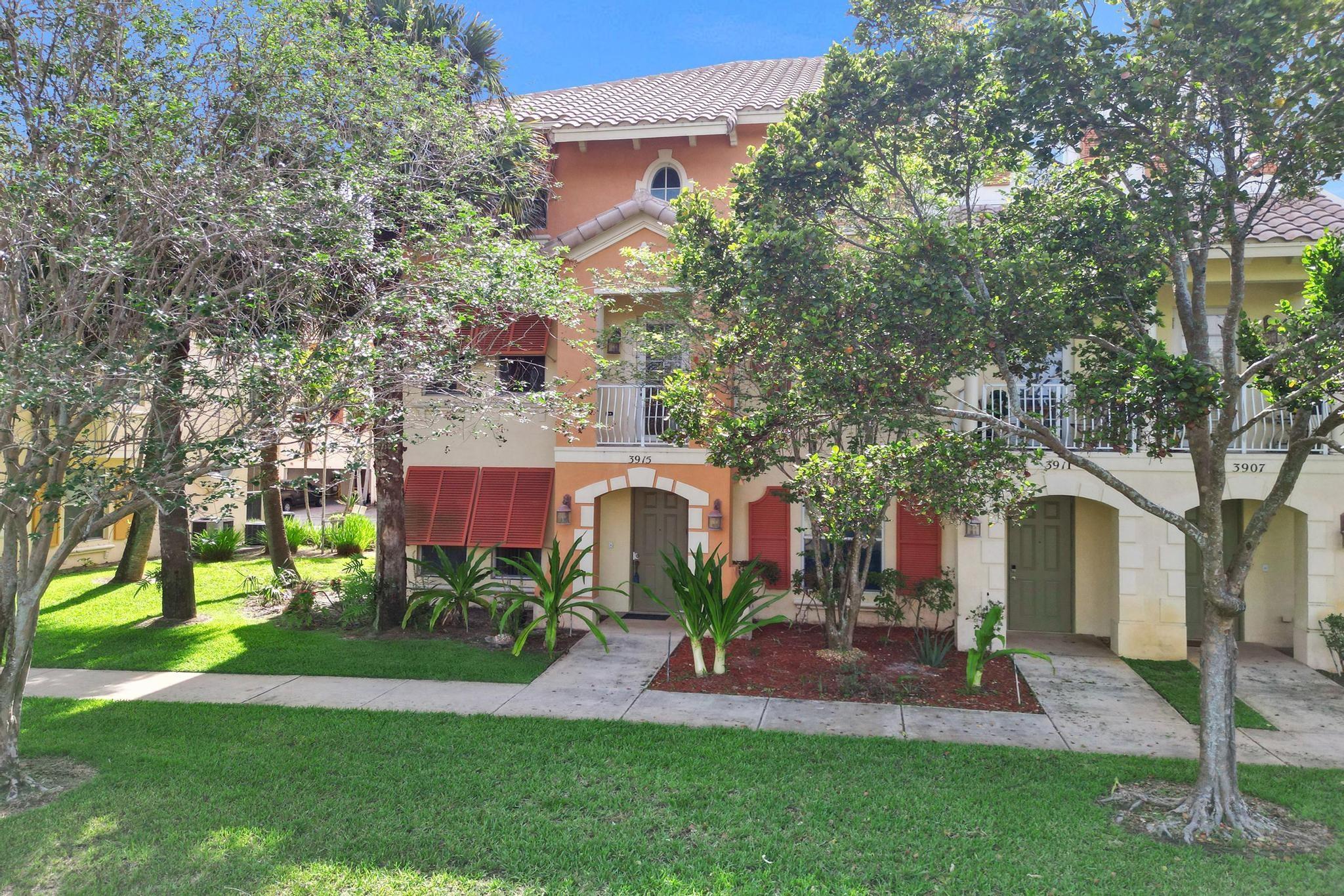 Beautiful corner-unit townhouse in a quiet lakefront dog-friendly community with a sparkling swimming pool. This home features all en-suite bedrooms with walk-in closets in two of them, perfect for privacy and comfort. Enjoy stylish wood-look laminate flooring, kitchen with stainless appliances, wood cabinets, and granite countertops, an in-unit washer and dryer, and an attached 2-car garage - parking for 4 cars in all. The open layout is ideal for entertaining, and large windows bring in natural light. There's even a bonus storage room and alarm system. Nestled in a peaceful setting with scenic lake views, this home offers both relaxation and convenience. Don’t miss your chance to own in this sought-after community. Low association fee of only $346/month.
