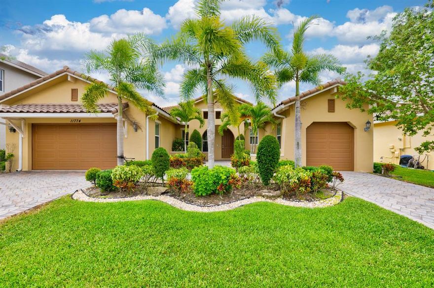 SPACIOUS 4BR/3BA, 3 CG CYPRESS MODEL FEATURING MANY UPGRADES,! STAINLESS STEEL APPLIANCES, 3 C.G. MARBLE FLOORS THROUGHOUT LIVING AREA, HARDWOOD FLOORS IN ALL BEDROOMS, ALL IMPACT WINDOWS & DOORS AND GAS COOKING. TRIPLE SPLIT FLOOR PLAN. NO ASSOCIATION APPROVAL REQUIRED. 2 CLUBHOUSES W/2 COMMUNITY POOLS, GYM, TENNIS & MORE.