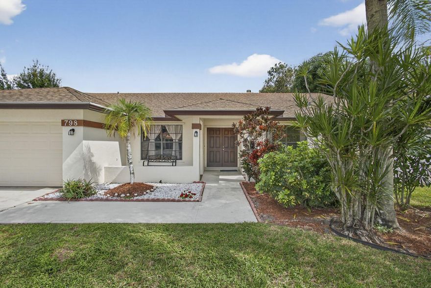 Welcome to this stunning 4 bedroom, 2.5 bath home perfectly located in one of Wellington's most desirable neighborhoods. Zoned for A-rated schools, this furnished beauty offers comfort, style, and the ideal friendly setting. Entertainer's will love the spacious kitchen with a large island, perfect for gatherings and creating memories. Step outside to your private backyard oasis with a sparkling pool, ideal for relaxing or hosting friends and family. Golf cart ride to the Wellington Show Grounds!Move-in ready and beautifully furnished this home truly has it all! This one won't last long schedule your private showing today!