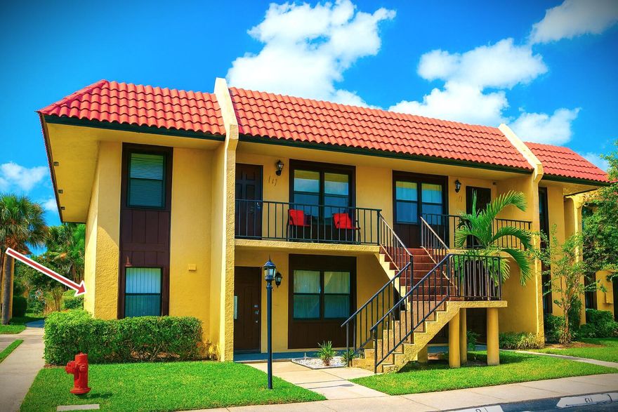 Spacious 2-Bedroom, 2-Bathroom Corner Unit in Forest Hill Villas Garden! Discover comfort and convenience in this bright ground-floor condo featuring tile floors throughout, an updated kitchen, and in-unit laundry, brand new A/C 2025. The open living and dining area leads to large bedrooms with plenty of closet space. Enjoy a quiet community with a clubhouse, pool, tennis courts, and guest parking. Centrally located near Forest Hill Blvd & Jog Rd -- minutes from schools, shops, and highways. HOA covers water, roof, landscaping, and exterior maintenance.