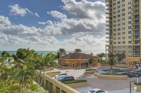 A home in Hallandale Beach