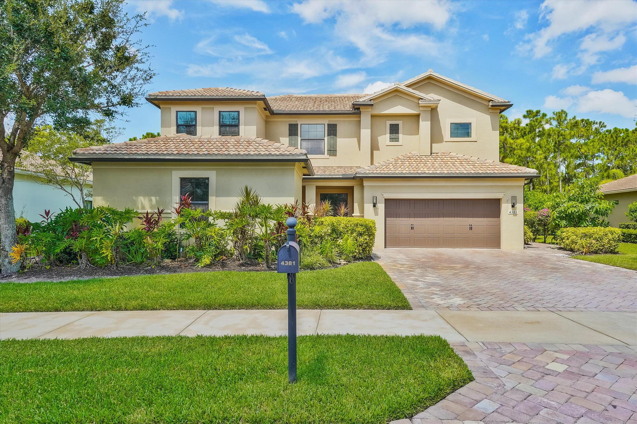 Welcome to this beautifully maintained 5-bedroom, 4-bath home featuring a bright, open kitchen, two living rooms, and a loft, offering a flexible layout perfect for in-laws, home offices, or even a 6th bedroom. Stainless steel appliances, custom closets, Hurricane Impact Windows and Doors, plantation shutters, and crown molding throughout. Step outside to your private outdoor oasis with a heated pool & spa, automatic retractable screens, fire pit, and lush mature trees overlooking a serene preserve. Located in a sought-after Palm City community, a highly rated school zone, enjoy resort-style amenities including a clubhouse, fitness center, tennis courts, pool, bar, kitchen, and card room. This home offers incredible value and versatilitya"dona(tm)t miss your chance! Schedule a showing toda