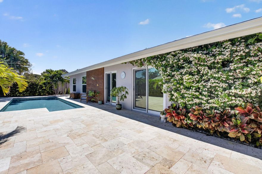 Welcome to 4175 Bay Laurel Way — the home you have been waiting for! This beautifully updated one-story residence features 4 bedrooms and 2 bathrooms with a spacious and functional layout. The renovated kitchen offers stainless steel appliances, wood cabinetry, and quartz countertops. Recent upgrades include a brand-new roof (May 2026), new hurricane impact windows and doors, and a new driveway. Step outside to your private backyard oasis featuring a heated saltwater pool (2022), fenced yard with new French travertine tile & gazebo with solar lighting — perfect for relaxing or entertaining year-round. Located in the highly desirable Pheasant Walk community in the heart of Boca Raton, residents enjoy sidewalks, a playground, fishing dock, and access to an excellent school district.  Conveniently situated near shopping, dining, parks, and major highways, houses of worship. Low HOA fees.