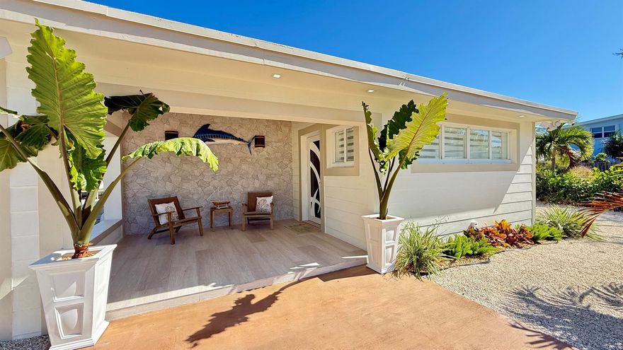 Wake up in paradise every day. This waterfront retreat in Marathon Key offers instant ocean access, unforgettable sunsets, and a laid-back coastal lifestyle. Fully renovated and beautifully furnished, every space feels like vacation. Enjoy boating, fishing, and dining al fresco on your private waterfront patio with summer kitchen. With zoning allowing daily rentals, this is both the perfect escape and a high-income opportunity. Your piece of the Florida Keys is here -- just bring your boat and your dreams.