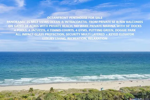 4001 N Ocean Boulevard Unit Penthouse 3, Boca Raton, FL 33431 - MLS#: R11031732