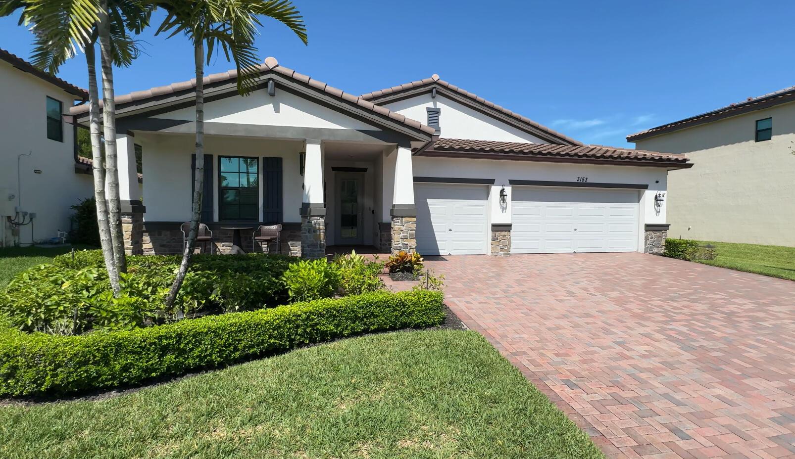 4/3/3 and a den this beautiful like new home in Bellasera of Royal Palm Beach blends nature and beauty in one. Come visit and see all the beauty this home has to offer from the 42'' white shaker cabinets to upgraded crown through out the home. The owners also extended the back patio and gave it a much more usable space in any weather. The patio is all screened in with high peak on one side to enjoy grilling in the sun and the other side is covered if you wish to get out of the sun and let the fans keep you cool all while enjoying your peaceful backyard. Let's not forget impact windows & doors and so much more. Interior offers an open floor plan, big kitchen island, stainless appliances and high ceilings. Clubhouse offers a beautiful pool, hot tub, gym, basketball and tennis courts.