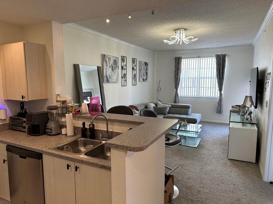 Welcome to this charming one-bedroom, one-bathroom penthouse at Flagler Point! Perfect for annual and seasonal rentals, You'll be captivated by the breathtaking views of this fully furnished condo designed for your comfort. This condo has a washer and dryer, so you'll feel right at home. The seasonal rate is $3500 monthly, requiring a three-month minimum stay. Flagler Point also offers fantastic resort-style amenities, including a pool, hot tub, fitness center, billiards room, club room, 24-hour concierge service, covered parking, and top-notch security. Come and experience it all!