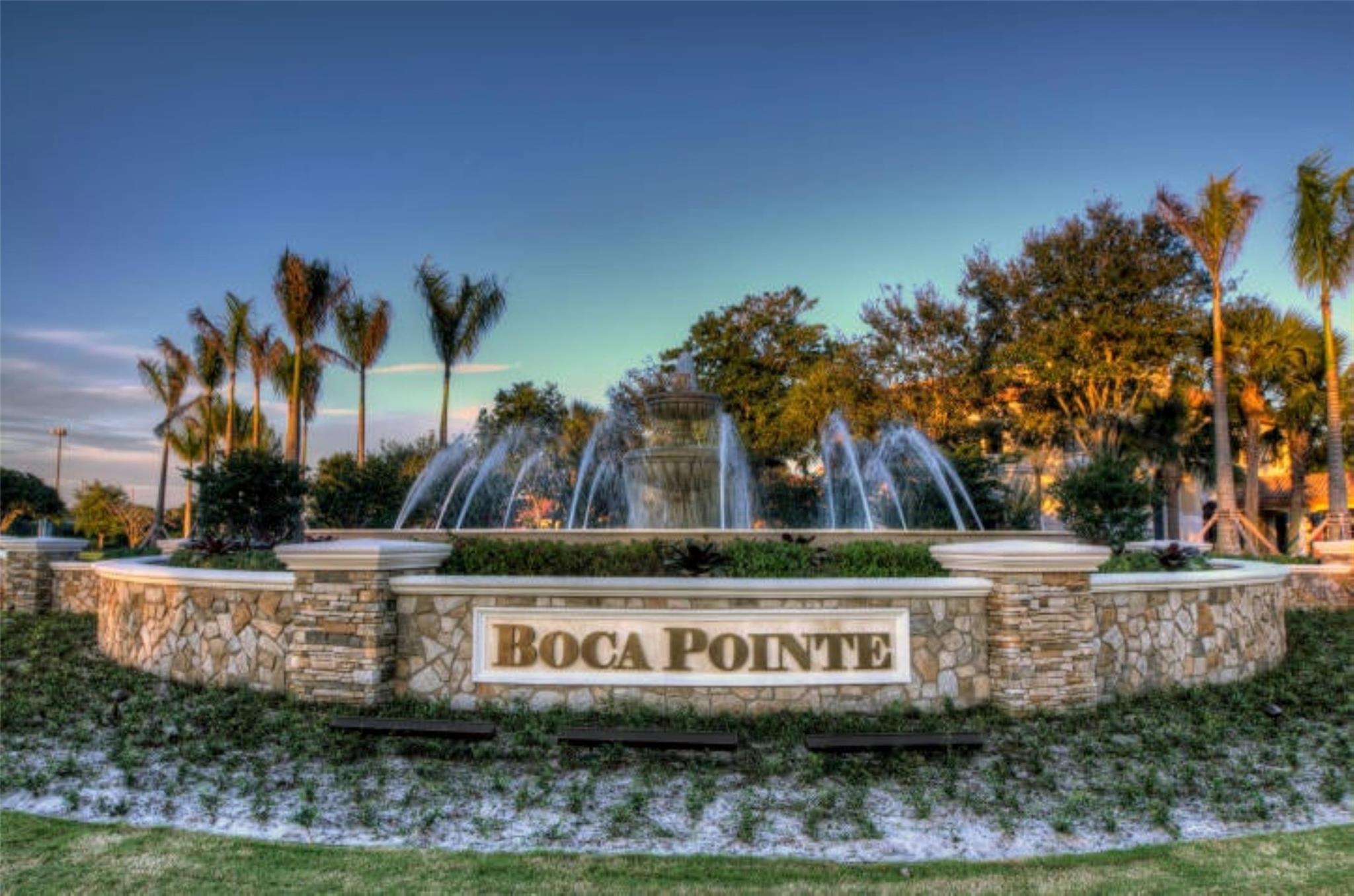WOW ! Nice updates in this immaculate, spacious 3 Bedroom end-unit Condo, in esteemed Boca Pointe * All Bedrooms have Walk-In Closets, and there’s lots of Storage & Closets throughout * Newer Kitchen, Granite Countertops, custom Cabinets, Stainless Steel Appliances, Bathrooms, Flooring, Soaking Tub * Includes Cable TV & Internet * Covered Parking Space * Elevator * Boca Pointe is located on a Park-like Setting, and is near Pool, Clubhouse, Golf, plentiful Restaurants & Shopping Malls, and of course the famous South Florida beaches * Schedule a showing Today *