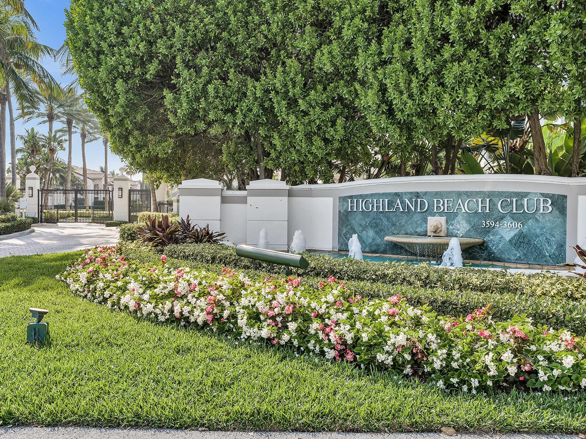 Highland Beach Club Condo - Residential Lease