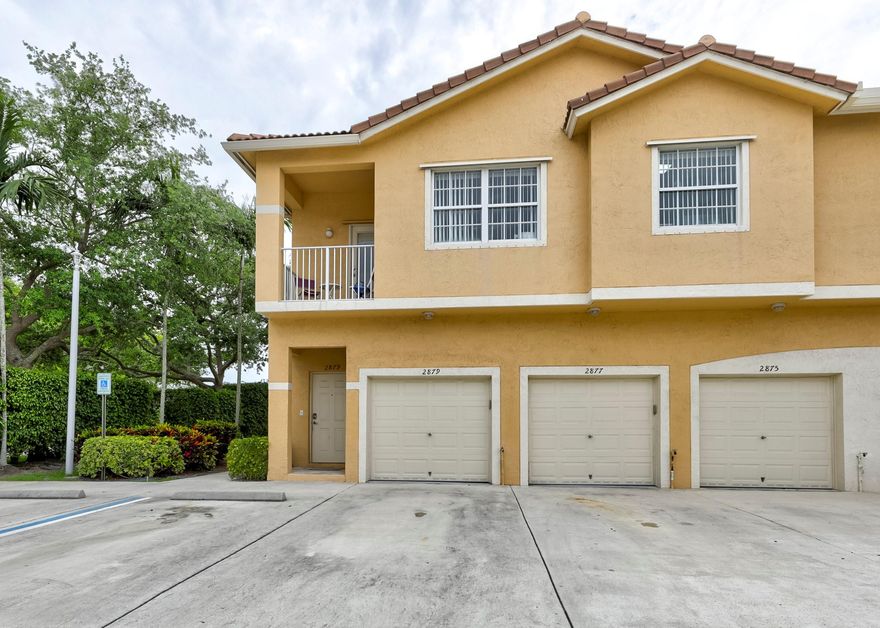 Just steps away from Carolina Golf Course
Gated community with a pool.
Corner Unit move in ready 2 bedroom 2 bathroom has a one car garage with additional storage space under the stairs. 
Walk In closet  Low monthly maintenance fees includes roof, alarm system, basic cable, and gate.