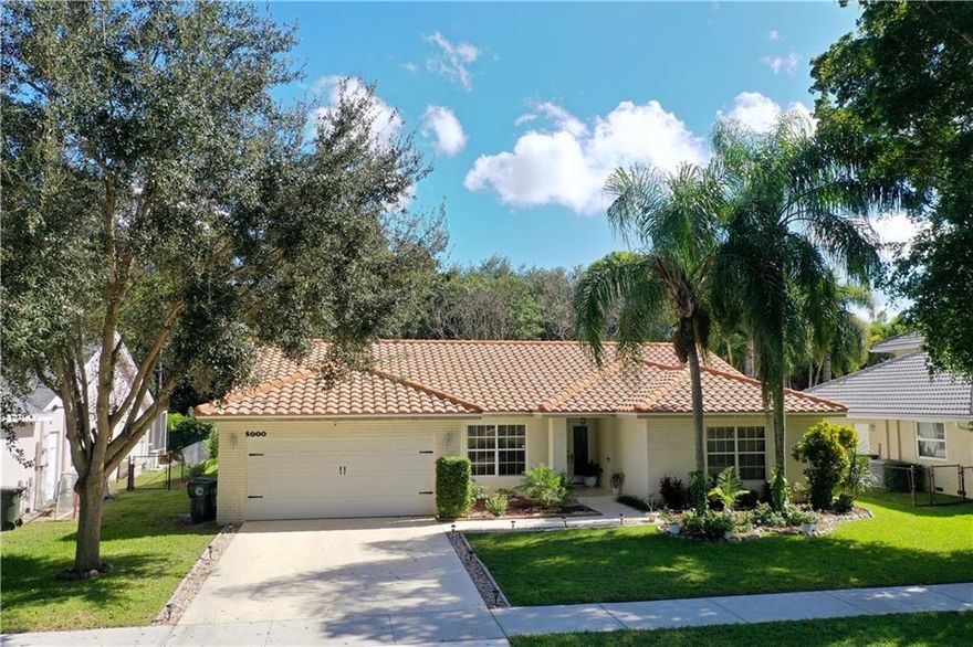 Spectacular Remodeled Home in prestigious Winston Park Area. This 3/2 with Pool is totally redone. It features Ceramic Tile & New Vinyl plank floors, Freshly Painted w/ Neutral Colors, textured ceilings. Formal Dining-Room & Family-Room, Dramatic High Ceilings. Gorgeous large Kitchen w/ 42" Wood Cabinets, Granite countertops & Backsplash, New S.S. Appliances, Beautiful Kitchen Island. Remodeled Master Bath w/ separate Roman Tub & Showers, Cabana Bath. Spacious Guest Bedrooms, Beautifully Remodeled Guest Bathroom, Brand New A/C unit, just installed. Fabulous Pool area w/ Roofed Patio w/ New Travertine Floors, New Pool Screen Enclosure & Pool was resurfaced in 2020, Child Pool Fence, Some Doors are Impact & some have Shutters. Great location& Excellent Schools ALL OFFERS DUE SUNDAY 11/21 5PM