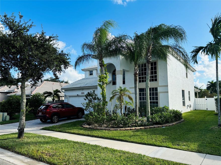 4 BEDROOM 3 BATH AND 2- CAR GARAGE IN THE DESIRABLE GATED COMMUNITY OF PEMBROKE FALLS...TANKLESS WATER HEATER ADDED EFFICIENCY ... NEWRE AC REPLACED ON 2022...COMMUNITY OFFERS NATURAL GAS, A RESORT STYLE REC CENTER, CLUBHOUSE,POOL, GYM,TENNIS AND MORE...HOA INCLUDES CABLE, INTERNET,AND 24 HOUR SECURITY...