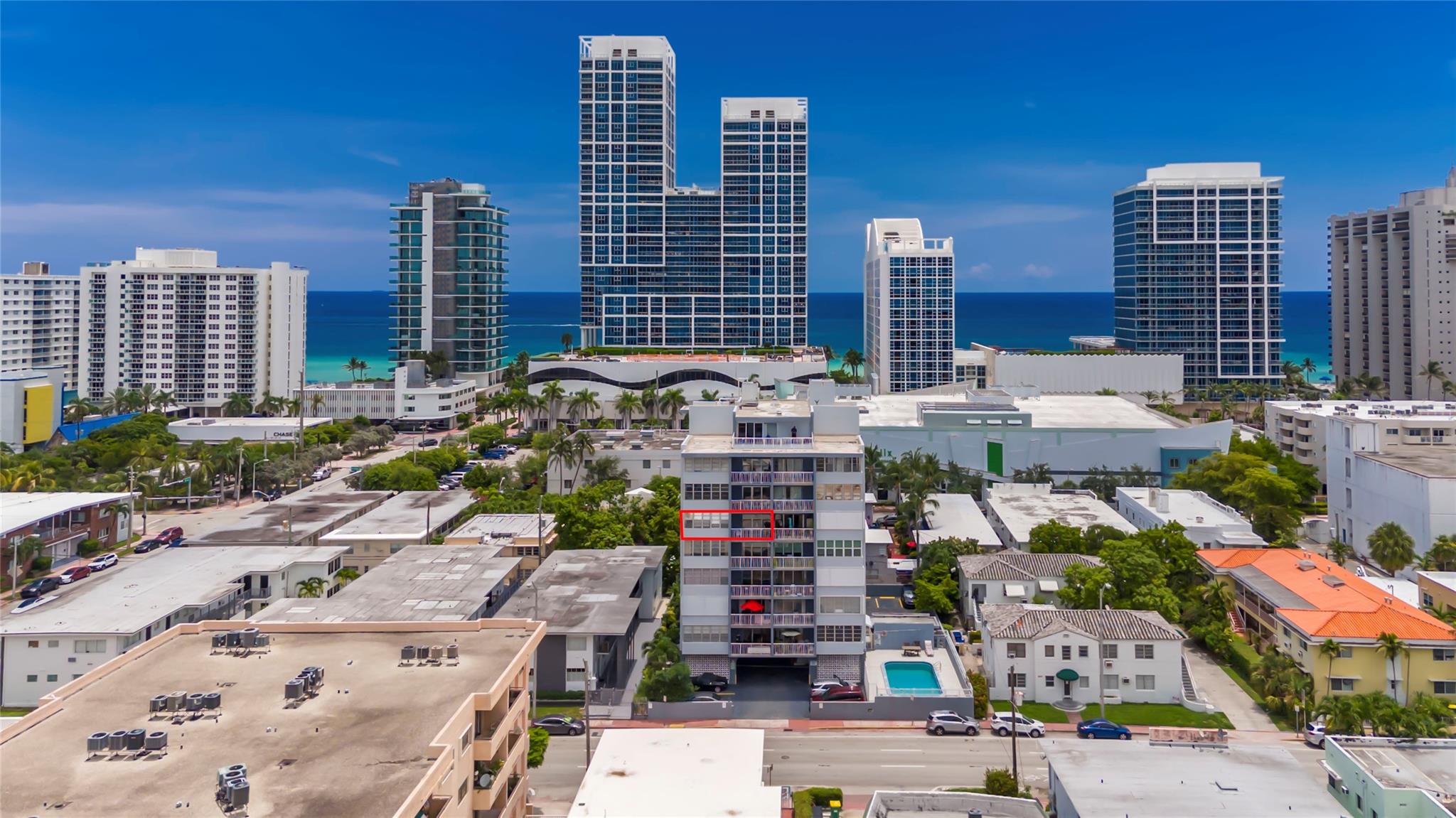 WALK TO BEACH.!! 2 BLOCKS FROM BEACH. Charming 2-bedroom, 2-bathroom recently updated with new flooring throughout and freshly painted. Unit in a prime location! Enjoy the convenience of being within walking distance to the beach, restaurants, shops, coffee houses, schools, and more. This unit offers a fantastic lifestyle in a desirable area. The property features a secure lobby, a community pool, an elevator, and one assigned parking space. On-site community laundry facilities are available. Plus, you'll love the stunning intracoastal view! No pets allowed. Quick approval. Building has reserves and assessment has been paid by seller. UNIT IS CURRENTLY RENTED. INVESTORS ONLY.
