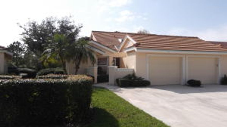 Gorgeous Home newly painted with tile though out the home. This is Florida living as it should be. The home is fully furnished beautifully decorated and move in ready. This home has accordion shutters and roll down shutters over the screened in patio with pavers and looks out over a beautiful private back yard. This home has spacious rooms for your guest The community has large pool, tennis courts, shuffle Board courts and community room. All information taken from owner and tax records, room sizes are approximate. Buyer verification suggested.