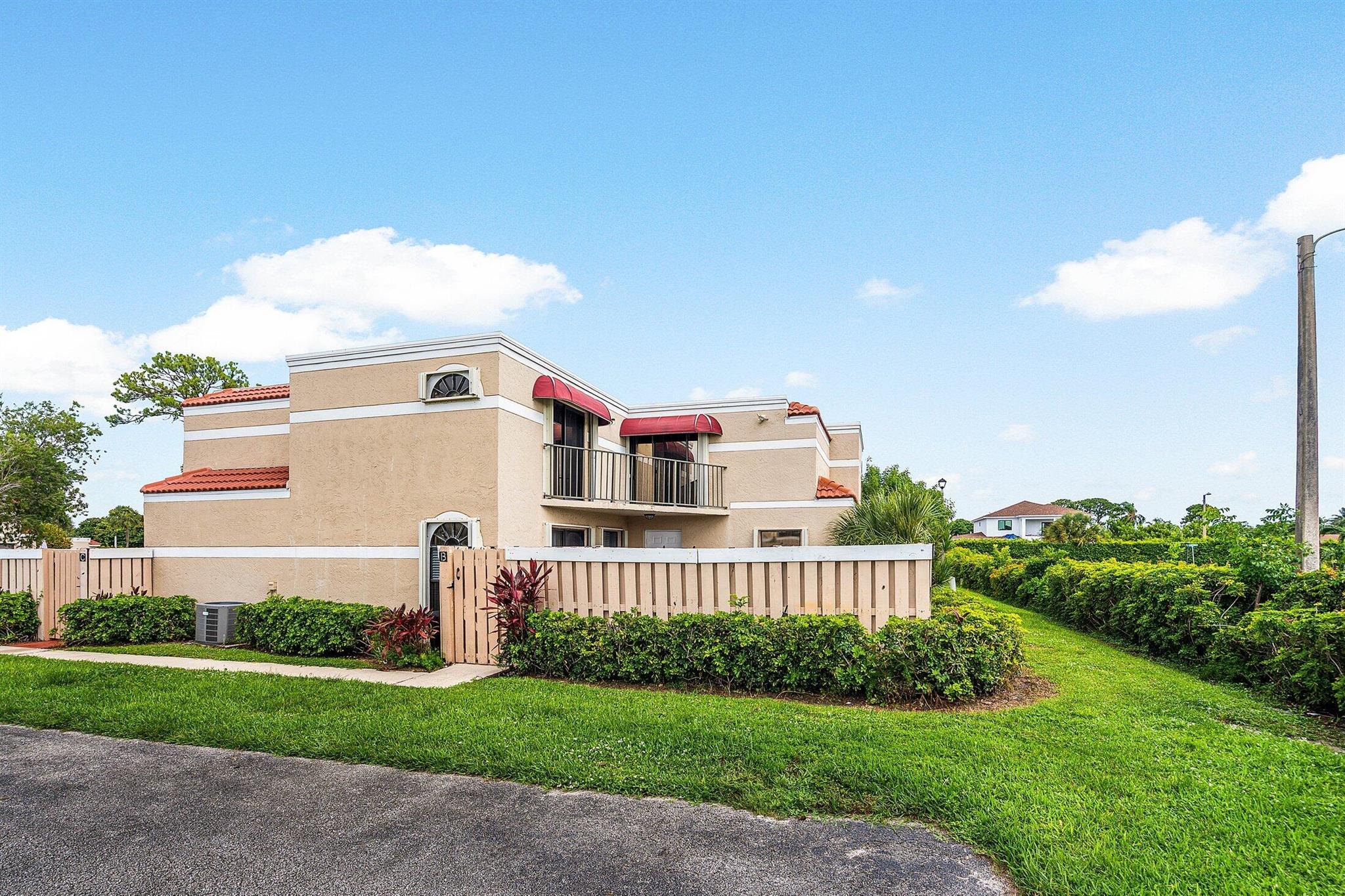 Come explore this fully renovated 3-bedroom, 3-bathroom townhome in Delray Beach. This spacious residence underwent a complete renovation in 2021, featuring a new kitchen, updated bathrooms, new flooring, as well as a new water heater and AC unit. Enjoy the convenience of a full bathroom and bedroom located on the ground floor, plus an in-unit washer and dryer. Savor the view and weather from the second floor balcony or in the generous fenced patio that's ideal for entertaining, gardening, or unwinding in your own private outdoor retreat. This unit is located near the community pool and within walking distance of the tennis courts. Located minutes from downtown Delray Beach, where vibrant shops, delightful restaurants, and beautiful beaches await you.
