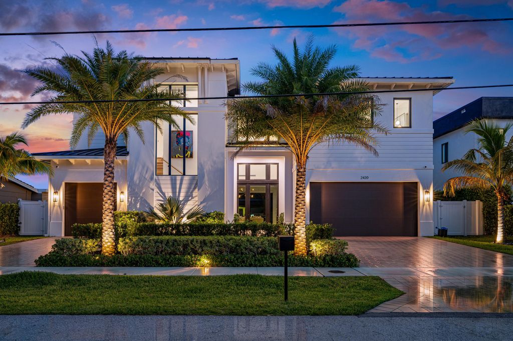 Photo of 2420 NE 48th Street, Lighthouse Point, FL 33064 (MLS # B26054693)