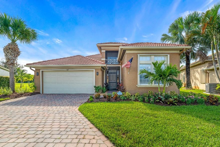 Amazing home that shows like a model. Better than new, this split 3 bedroom 2 bath lakefront home is located on a cul de sac and the sellers have spared no expense in renovating this home. Brand new vinyl flooring throughout main living areas and new carpeting in the bedrooms. Soaring 12 foot ceilings, brand new AC, new water heater, new remote control blinds, new plantation shutters throughout, new gourmet kitchen in white quartz and stainless steel new appliances. Brand new $6,000 TV in the living room will convey!! Front door will be replaced with a new hurricane impact door – to be installed early October. All additional furnishings may convey with the property for a separate fee of $15,000 not to be associated with the real estate transaction. This home will not last.