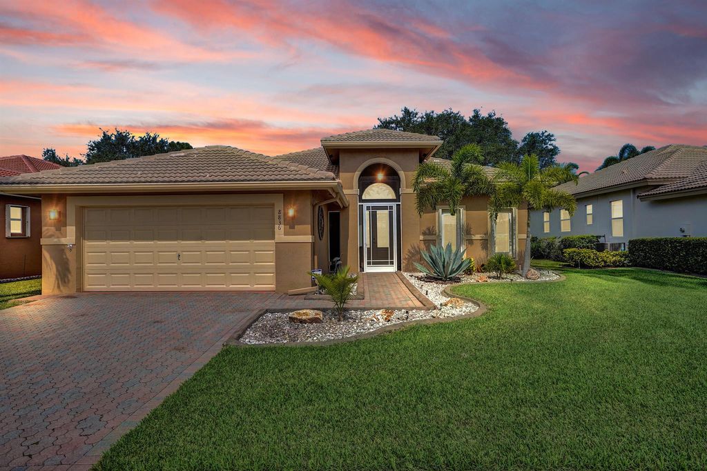 Photo of 8836 Via Tuscany Drive, Boynton Beach, FL 33472 (MLS # R11107070)