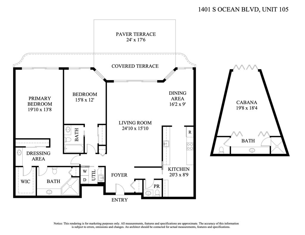 Photo of 1401 S Ocean Boulevard #1050, Boca Raton, FL 33432 (MLS # B26017574)