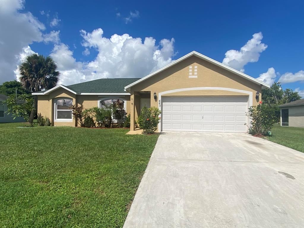 Photo of 443 SW Sadwick Avenue Ave, Port St Lucie, FL 34953 (MLS # R10745690)