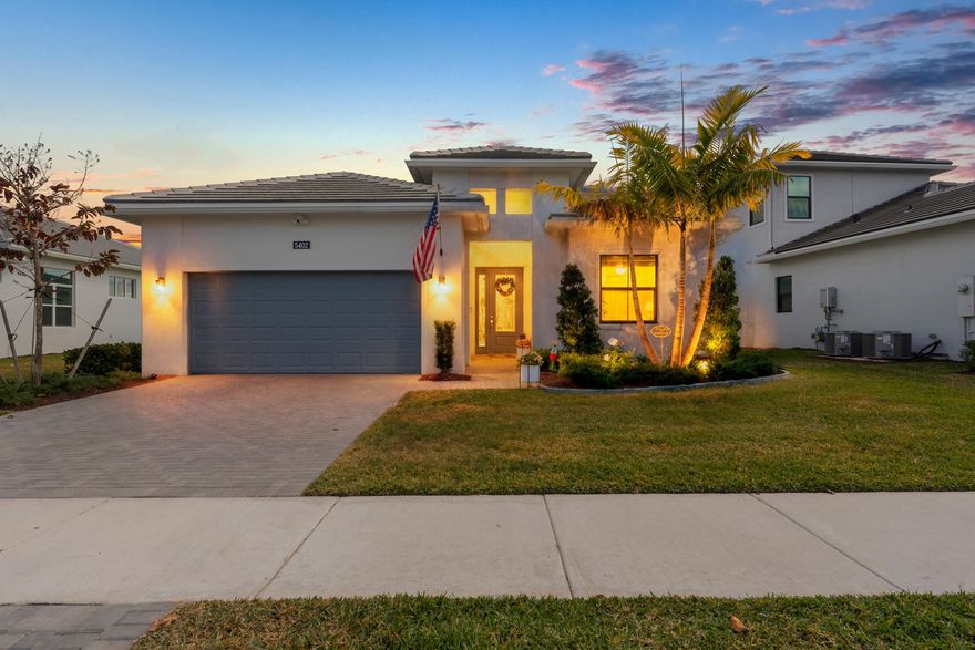 Located in the prestigious Cresswind at Westlake, Palm Beach County's newest city, this exceptional waterfront residence sits on one of the finest lots in the community—a tranquil lakefront setting enhanced by a rare oversized side easement, offering added space, privacy, and extended water views.

This move-in-ready, newly finished home showcases an impressive array of high-end upgrades throughout, including quartz countertops, upgraded flooring, accent walls, closet organizers, and all upgraded appliances. The chef's kitchen features premium cabinetry, quartz surfaces, and a convenient built-in desk area ideal for organization or working from home. Motorized shades in the primary bedroom add both comfort and sophistication, while designer lighting, custom window treatments, and thoughtfully curated finishes elevate every space.

Outdoor living is equally impressive with a saltwater pool, marble pool deck, automated remote-controlled privacy screens, and integrated insect protectionperfect for relaxing or entertaining while enjoying serene lake views. Each bedroom offers en-suite bathroom access, providing exceptional comfort and privacy, along with a flexible bonus den/office designed for today's lifestyle.

Cresswind at Westlake is a premier 55+ active adult community, offering world-class amenities and an engaging lifestyle. Residents enjoy a spectacular clubhouse managed by a full-time lifestyle director, featuring a SmartFIT Training Center powered by EGYM, resort-style and resistance pools, spa, pickleball and tennis courts, arts and crafts studio, game and event rooms, dog park, outdoor event plaza, and more.

Recognized nationally as a Silver Award Winner - Best of 55+ Housing (National Association of Home Builders) and named one of "2021 Top 100 Places to Live" by Ideal Living Magazine, this vibrant community delivers luxury, activity, and connection.

This home truly offers it allpremium upgrades, an unmatched lot, and an exceptional lifestyle. Much, much more to see.

Cresswind HOA covers lawn maintenance, internet and the community amenities.