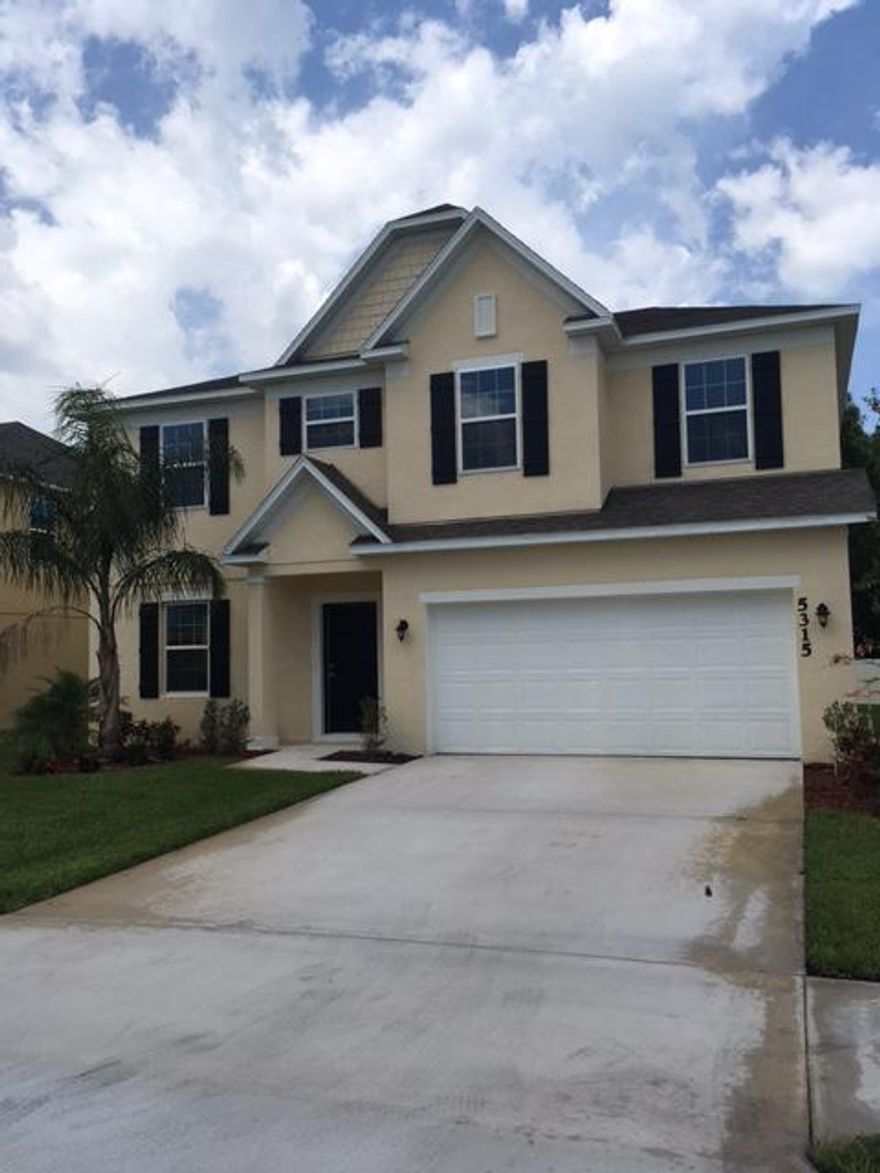 Brand new builder owned 3/2.5 two story spec home available for immediate occupancy. CBS construction with full builder warranties. Terrific plan featuring eat in kitchen, indoor utility room, large great room, den with French doors, loft area, 42'' upgraded cabinets and solid surface tops in kitchen, carpet and pad upgrade, extensive ceramic tile flooring, SS appliance upgrade, 10x30 screened porch and much, much more.