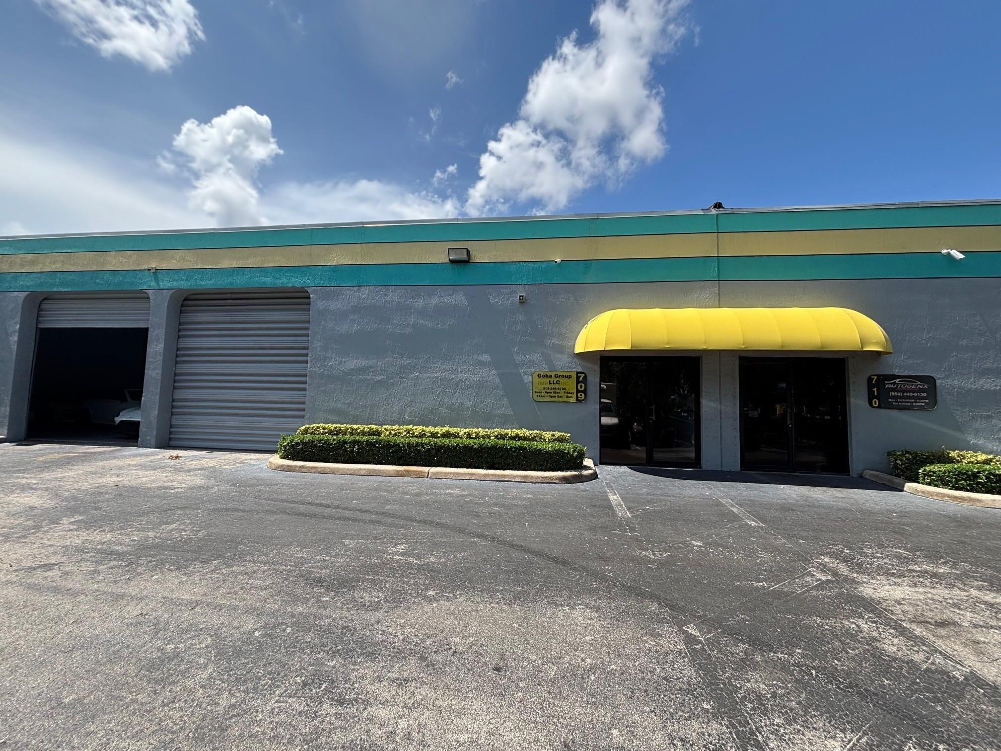 Pelican Bays is an 8 building warehouse complex located at State Road 7 and SW 52nd Street in Davie. Situated 1.5 miles from I-595, less than a mile from the Turnpike, and adjacent to the Hard Rock “Guitar Hotel”, the industrial park spans 199,257 SF of flex, industrial and office space. The smallest office spaces at the property are 460 square feet and the smallest warehouse spaces are 800 square feet. Pelican Bays is a vibrant community of more than 120 businesses serving Miami-Dade, Broward and Palm Beach Counties. It features office and warehouse bays that are perfect for distribution, wholesale, marine, aviation and service providers. Adjacent to the 44-acre Manheim Fort Lauderdale Auto Auction, Pelican Bays is an ideal location for auto dealers and related automotive businesses.