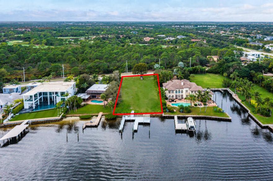 Come build your dream home on a direct Intracoastal lot with easy access to the ocean. This 0.56-acre property includes plans and permits for a 10,389 sq. ft. home designed by Affiniti Architects. Features include a brand-new seawall and approved plans for a new 65 ft. dock. Don't miss out on this amazing lot. Check out the aerial video!!