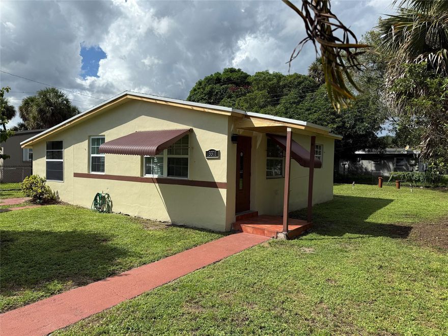 Great starter home or investment property located in a quiet Lauderhill neighborhood. New AC from 2024 and a new roof was just completed at the beginning of October.  Conveniently located to major highways for easy commutes. There is an additional room that can be used as a bedroom.