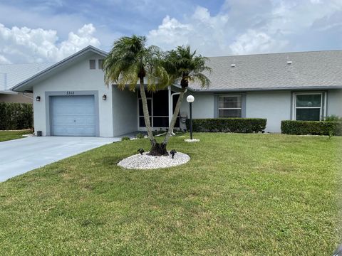 A home in West Palm Beach