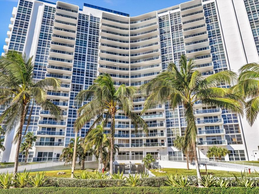 Welcome to your coastal sanctuary on the 14th floor! This freshly painted condo offers a perfect blend of comfort and luxury. The newly applied paint exudes a sense of freshness and modernity. The well-designed layout makes it ideal for both relaxation and entertaining guests. Marvel at the breathtaking ocean views from every room, creating a serene backdrop that transitions seamlessly to the expansive 30' balcony. This large outdoor space is perfect for enjoying morning coffee or simply taking in the ocean breeze. Elevate your lifestyle with a rooftop pool and gym. The rooftop pool not only offers a cool escape but also a vantage point to soak in panoramic views of the ocean and the cityscape. A short stroll away from the beach, renowned restaurants, and shopping. *Interior photos to come