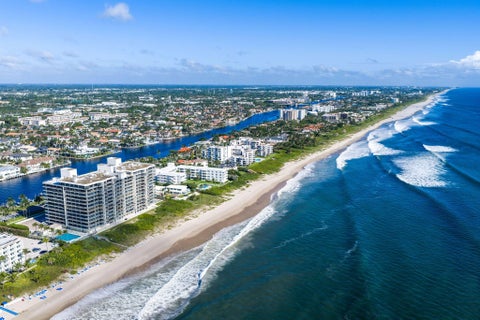 Tiny photo for 2727 S OCEAN Boulevard #1502, Highland Beach, FL 33487 (MLS # B26083157)