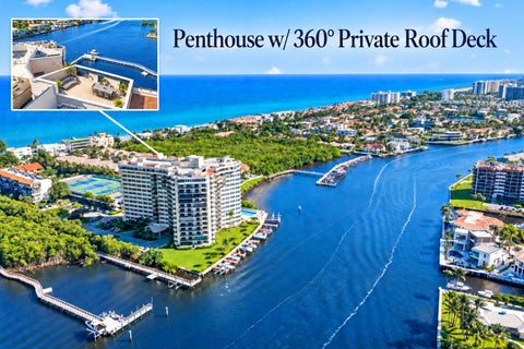 Photo of 3912 S Ocean Boulevard #PH-1, Highland Beach, FL 33487 (MLS # B26064554)