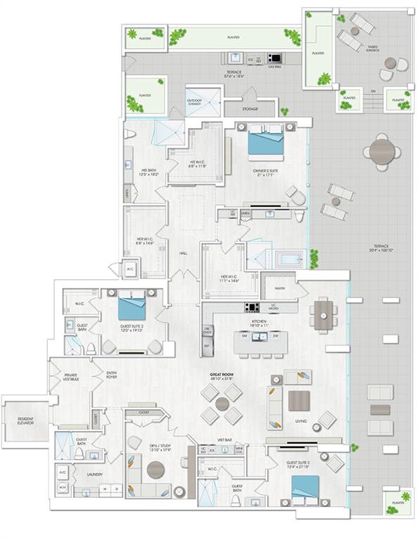 5000 NORTH OCEAN - Residential