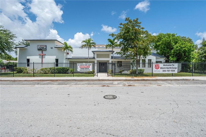 Welcome to this rare Gem and exquisite commercial real estate offering, situated in the heart of Miami's thriving business district with exceptional opportunity for entrepreneurs, investors, visionaries and nonprofit alike.
Location, Location, Location: Nestled on NW 67 Street, this coveted address places you right in the center of Miami's commercial hub. Benefit from excellent visibility and easy access to major airports, I-95 and other major thoroughfares, ensuring your business attracts a steady flow of customers and clients. With its strategic position, this property promises to be a focal point of success and growth.