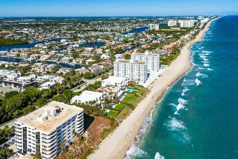 Tiny photo for 4517 S Ocean Boulevard, Highland Beach, FL 33487 (MLS # R11163038)