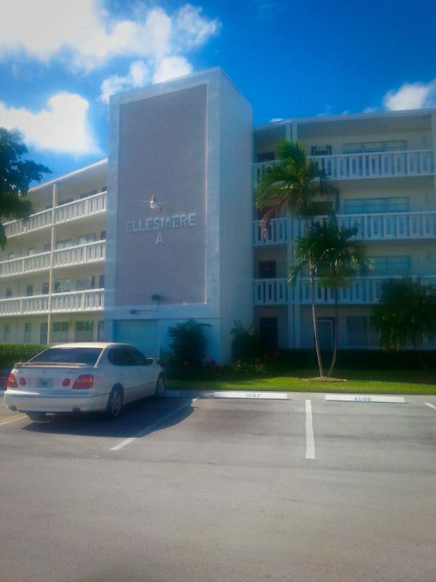 AGES 55+,SPACIOUS UNIT,VERY INVITING- NICE DECOR,& PARTIALLY FURNISHED. BEAUTIFUL OAK LAMINATE FLOORS IN BEDROOMS & LIVING ROOM.TILE IN BATHROOMS,KITCHEN & DINING AREA, AS WELL AS FLORIDA ROOM, WHICH HAS A LOVELY GARDEN VIEW & NEW SLIDING WINDOWS WITH HURRICANE SHUTTERS; ELEVATOR IN THE BUILDING- WITH SHORT WALK TO CONDO; GAS GRILL & PICNIC BENCH FOR BBQ ENJOYMENT! 
CLUBHOUSE HAS MANY ACTIVITIES & CLUBS TO JOIN! RESTAURANT BY CLUBHOUSE; MULTIPLE POOLS & TENNIS COURTS THROUGHOUT THE COMPLEX!
LIVE ENTERTAINMENT AT CLUBHOUSE AUDITORIUM & FREE MOVIES THROUGHOUT THE MONTH! 2- FITNESS ROOMS WITH STATE OF THE ART EQUIPMENT!THERE IS 3- MILE WALKING PATH AROUND THE PERIMETER OF THE COMPLEX. BUSES WITHIN THE COMPLEX AND TO NEARBY SHOPPING & 15 MINUTES TO THE OCEAN! COME SEE THIS WONDERFUL CONDO!!!