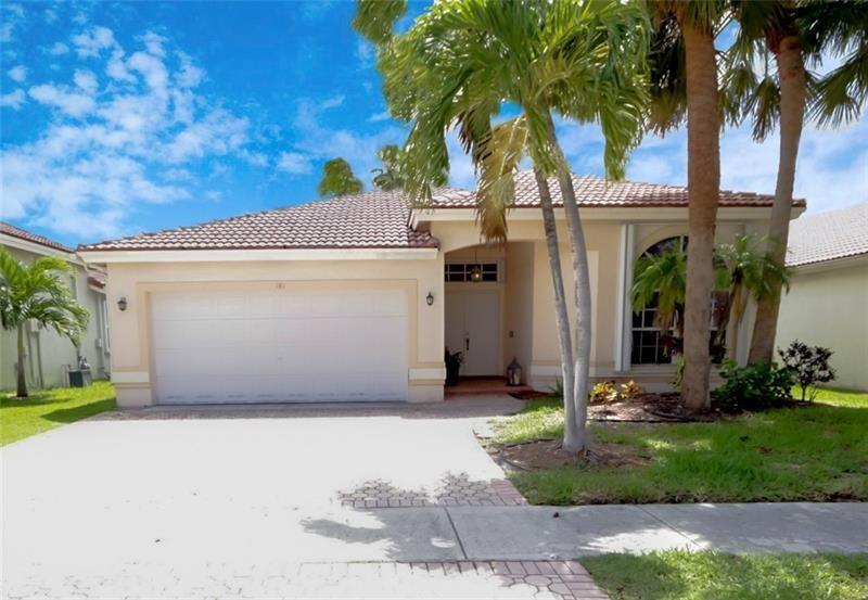 Welcome to this wonderful lakefront home located in the highly sought-after city of Weston. This split bedroom spacious home has tile throughout all living areas with laminate flooring in the bedrooms. Modern kitchen with stainless steel appliances, granite countertops & breakfast bar. Direct water views from the primary bedroom, kitchen & family room. Accordion shutters throughout. Excellent location near top ranked schools, shopping, parks & major highways. Rented unfurnished. Access to Bonaventure Town Center Club; gym, pool, tennis, billiards, bowling, theater & more. Tenant fee per year $100/adult & $50/child. Tenant pays utilities including electric, water, cable & lawn care. Call this amazing house your home. Schedule an appointment to see for yourself, you'll be glad that you did!
