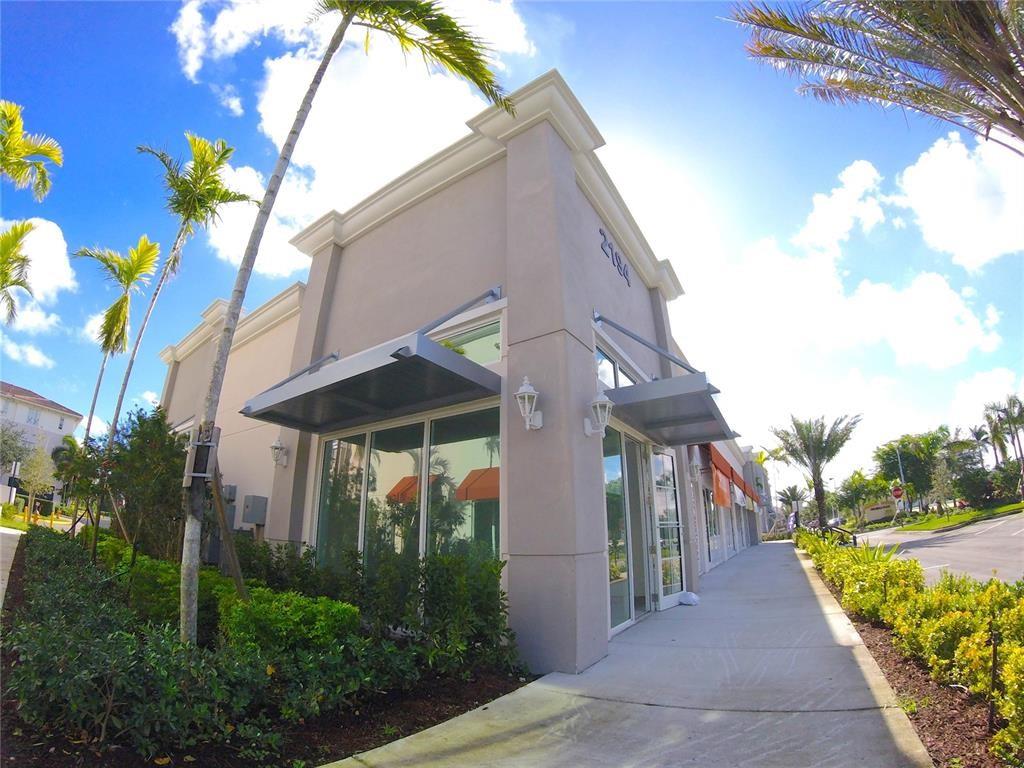 CORNER UNIT IN MIRABELLA PLAZA in Miramar, FL, unit boasts 675 SQFT high ceilings, high impact windows, and vinyl flooring. Front and rear entrance and a private restroom., Mirabella sees over 60,000 daily vehicle passings, ensuring excellent visibility. Mirabella Plaza features anchor tenants like McDonald’s and Walgreens, along with ample parking for both merchants and visitors. This ground-level unit is perfect for a variety of retail ventures. Asking $3,100 + Sales tax. Gross lease. includes, Water, CAM & property taxes.