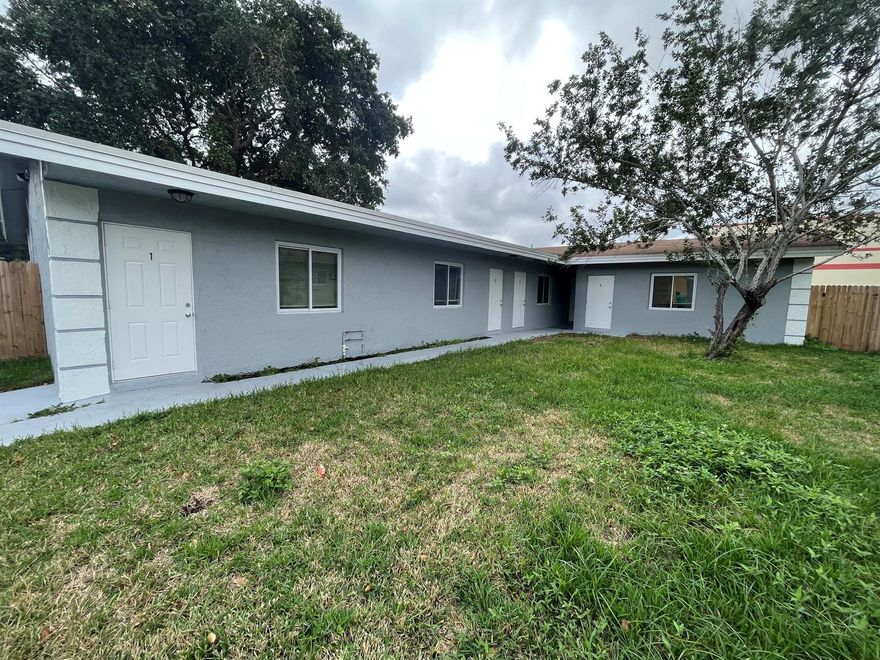 Completely restored and remodeled modern 5-unit CBS apartment building. Four 2/1's and one 1/1's. Everything was updated including A/C, Electrical, Plumbing, Floors, Hurricane Impact Windows & Doors, Fixtures, Appliances, Cabinets, Closets, etc in 2022 as part of the restoration. Everything permitted in each unit as of 2022! Features four 2br/1ba and one 1br/1ba apartment unit modern restored with everything needed to achieve maximum rents. 2br units rent for $1,900 to $1,950 and the 1br unit rents for $1,700 to $1,750 per month. Gross income at $113,400 per year! Easy to self-manage and great tenants 100% occupied since restoration completed! Great east location near everything! All 5 leases are annual and unfurnished. Seller Financing Options Available! ~7.0% cap rate at full ask price!