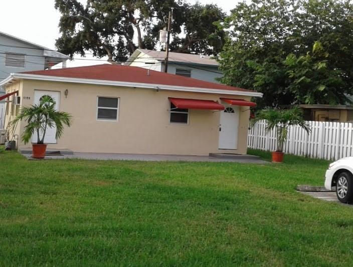 Cute and Cozy, 1BR apartment (Half of Duplex ) available immediately.   This charming,  1 bedroom unit offers comfort, convenience, and quick move-in (no association).  Home features:  Brand new kitchen, all new stainless steel appliances, new washer & dryer and AC unit.  Huge front yard – great for relaxing outdoors. This quaint apartment is ideally located just minutes from stores, supermarkets, restaurants, and major highways. Make it your new home today