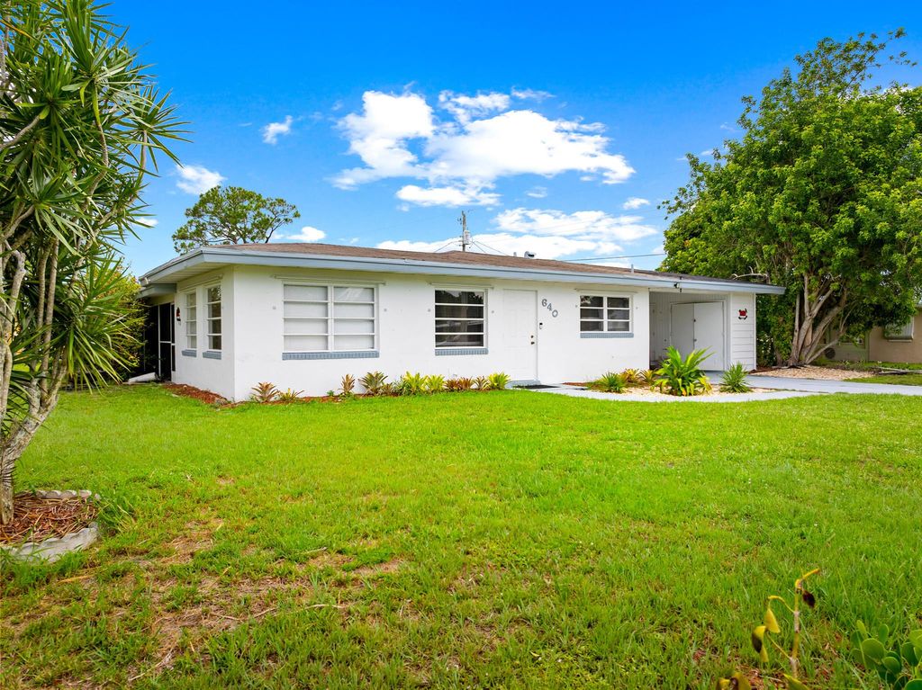Photo of 640 Beach Avenue, Port Saint Lucie, FL 34952 (MLS # R11099755)