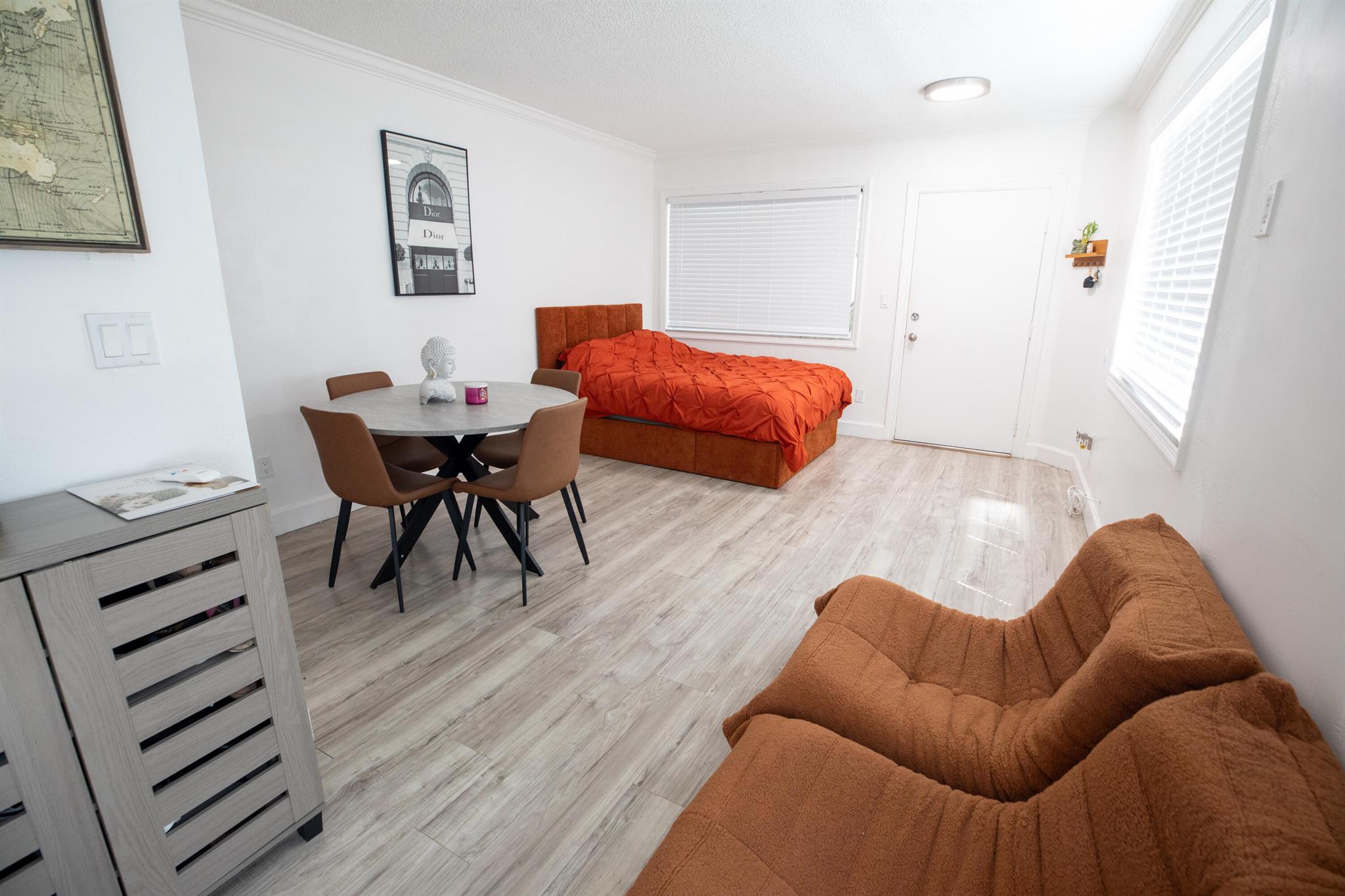 Super cute, Freshly painted and remodled!! Cute Furnished studio apartment in heart of Art Deco District of Miami - South Beach walking distance to the beach and all the Restaurants, shops, and cafes on Washington Ave, Lincoln Rd, and Ocean Dr. And less than a block from Flamingo Park's swimming pool, track and tennis courts. Dont wait, this gated boutique condo will go fast! Applicant must be approved by HOA and have applicantion with background and credit check to lease.