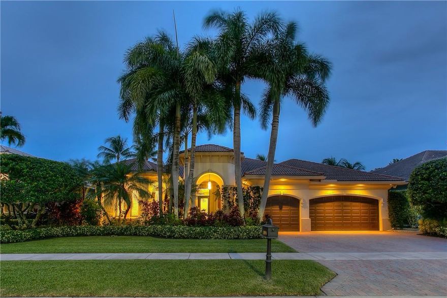 WELCOME TO THIS BEAUTIFULLY RENOVATED ONE STORY 5 BEDROOM HOME BY AWARD WINNING DESIGNER W AMAZING WATER VIEWS! NO DETAIL HAS BEEN SPARED*TOP OF THE LINE FINISHES*IMPACT GLASS*FRESHLY PAINTED*GORGEOUS NEW CONTEMPORARY KITCHEN WITH SUBZERO REFRIGERATOR,PRO GAS COOKTOP, S/S APPLIANCES & QUARTZITE COUNTERTOPS W WATERFALL EDGE*MARBLE FLOORS*OWNERS SUITE W DRAMATIC NEW BATH,FREE STANDING TUB & HUGE SHOWER*MOTORIZED WINDOW TREATMENTS,PLANTATION SHUTTERS, DESIGNER LIGHTING, WHOLE HOUSE GENERATOR*CUSTOM CABINETRY IN OFFICE, BAR, FAMILY ROOM & ALL CLOSETS*LED LIGHTING*COMPLETELY RENOVATED SALT POOL, MARBLE PATIO & OUTDOOR KITCHEN*PRISTINE 3 CAR GARAGE W MINI SPLIT A/C, EPOXY FLOORS W TONS OF STORAGE*NEW WATER HEATER*LUSH LIGHTED LANDSCAPING*LOOKS AND SHOWS BRAND NEW*THIS IS A MUST SEE*WON'T LAST!