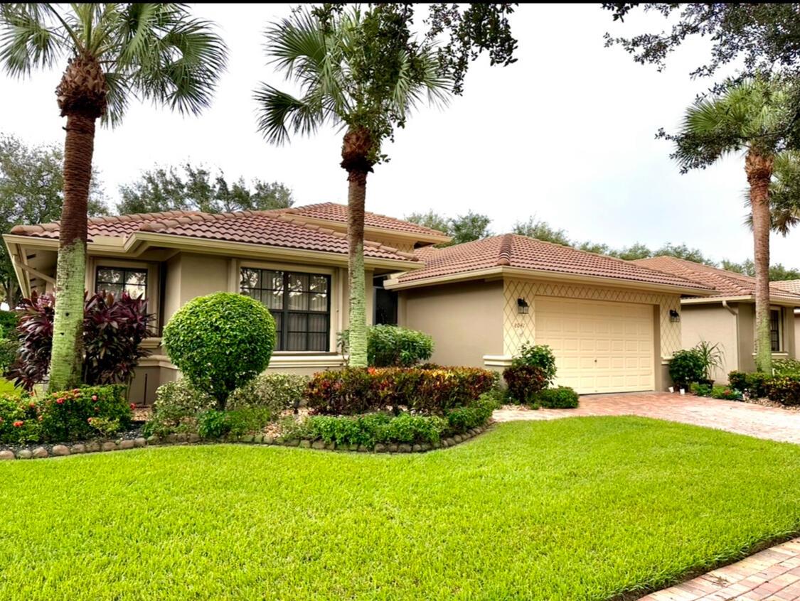 Welcome to this stunning Palazzo Roma model in the highly sought-after Tivoli Reserve, a premier 55+ gated community in Boynton Beach. This spacious one-story home offers 4 bedrooms (4th bedroom is den/office) - split plan, walk-in closets, 3 baths under 2,826 sq ft and a 2-car garage. Step inside and enjoy the open, light-filled layout featuring a chef's kitchen with custom panel refrigerator, gas cooktop, oversized island, abundant cabinets, and a walk in chef's pantry - perfect for entertainment and everyday living in a resort-style community.