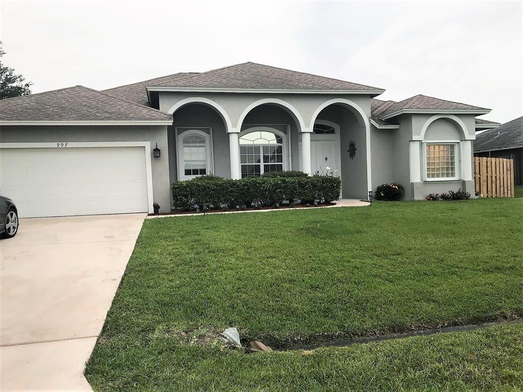 Photo of 997 SW Mchord Avenue, Port Saint Lucie, FL 34953 (MLS # R10725991)